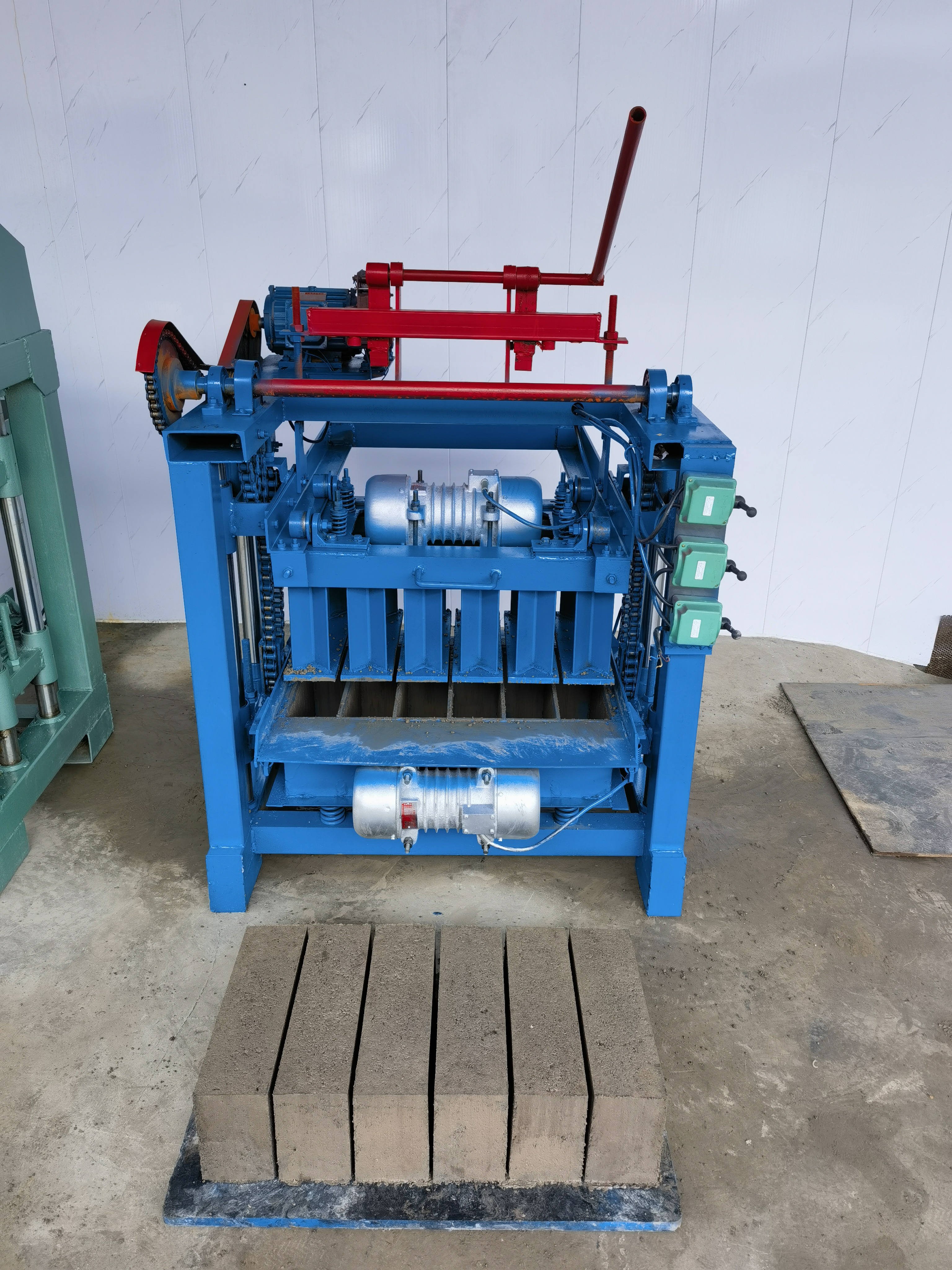 Interlocking Manual Brick Making Machinery Laying Concrete Block Machine Price