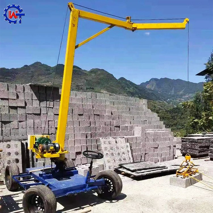6 inches hollow block making stacking machine for brick block