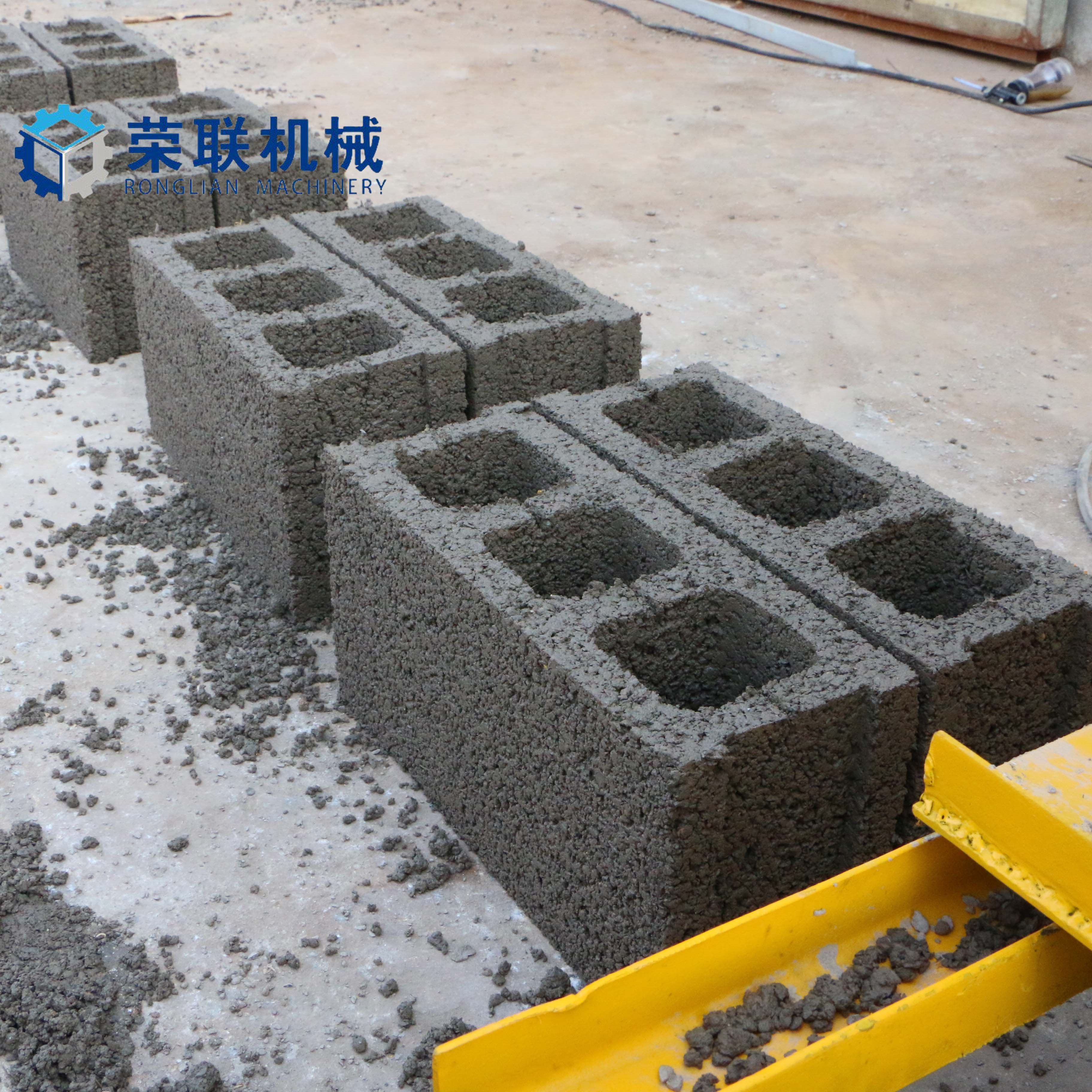Small Machines in China QT40-3C Compressed Block Making Machine for Brick Factory