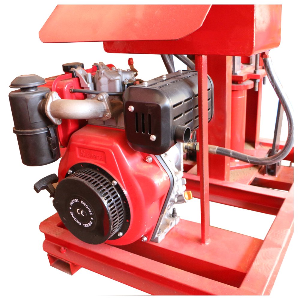 2-25 cheap home use clay interlocking block machine mud brick making machine