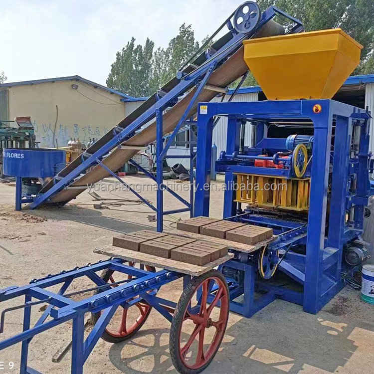 Hollow block machine cement concrete block making machine Automatic brick machine making
