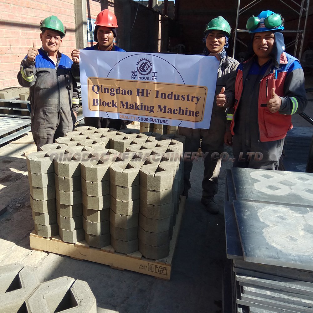 Qt5-15 Fully Automatic Block Making Machines Building Construction Equipment Concrete Pump Diesel Engine Brick Making Machinery