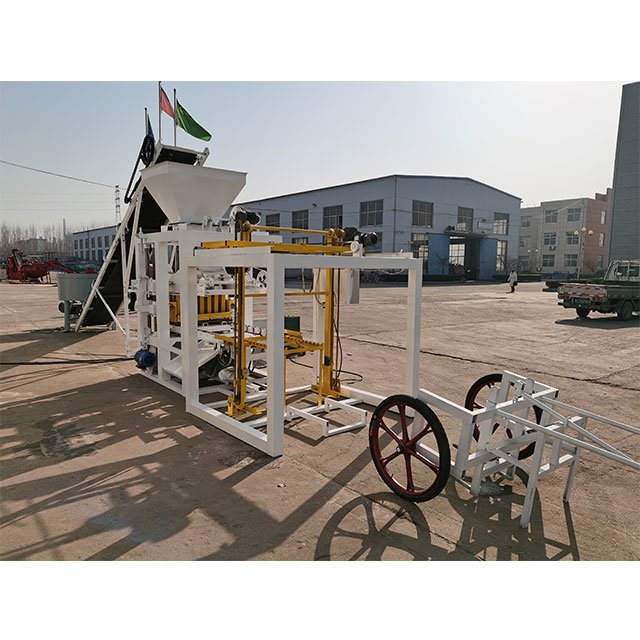 QTJ4-26 Automatic Bricks Production Line Concrete Block Making Machine Price List Interlocking Hollow Bricks Making