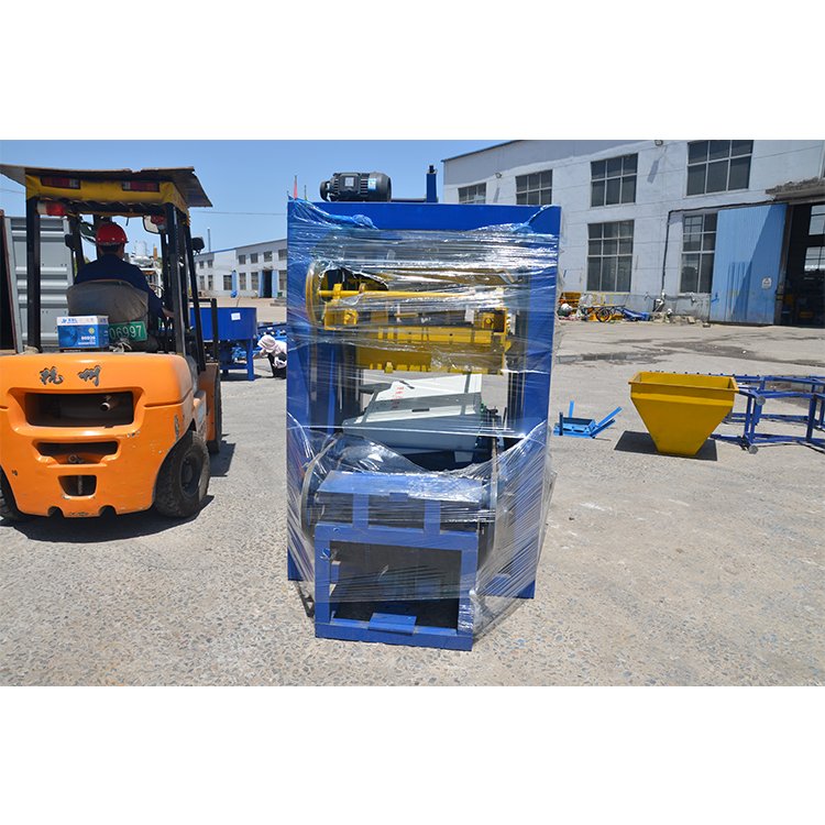 QTJ4-26 Automatic Bricks Production Line Concrete Block Making Machine Price List Interlocking Hollow Bricks Making