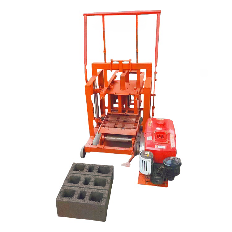 Brick making machine concrete block clay soil sand and plastic brick making machine