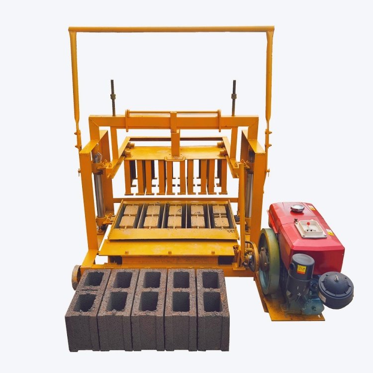 Brick making machine concrete block clay soil sand and plastic brick making machine