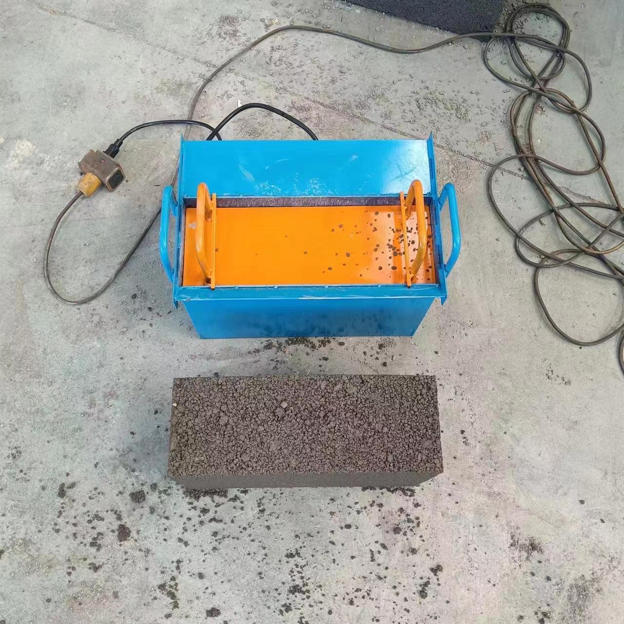 Cement brick molds stone road cement wall brick mold foam concrete board interlocking hollow concrete blocks brick