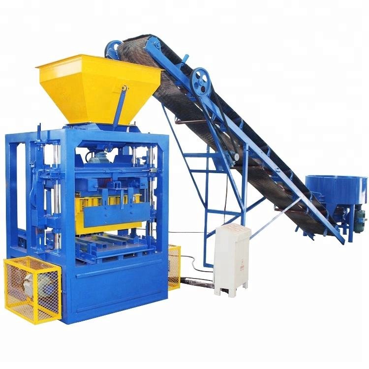2-35 Small Manual Molding Cement Concrete Hollow Block Making Machine Interlock Paving Brick Making Machine With Low Price