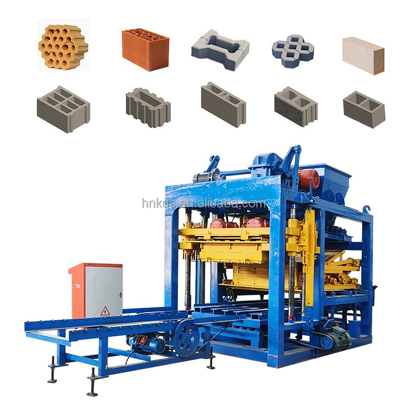 Automatic block forming concrete block interlocking brick making machine Fly ash brick making machine