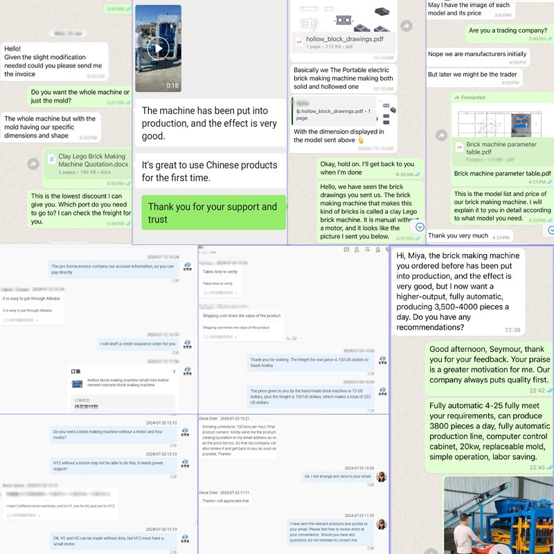 Automatic block forming concrete block interlocking brick making machine Fly ash brick making machine