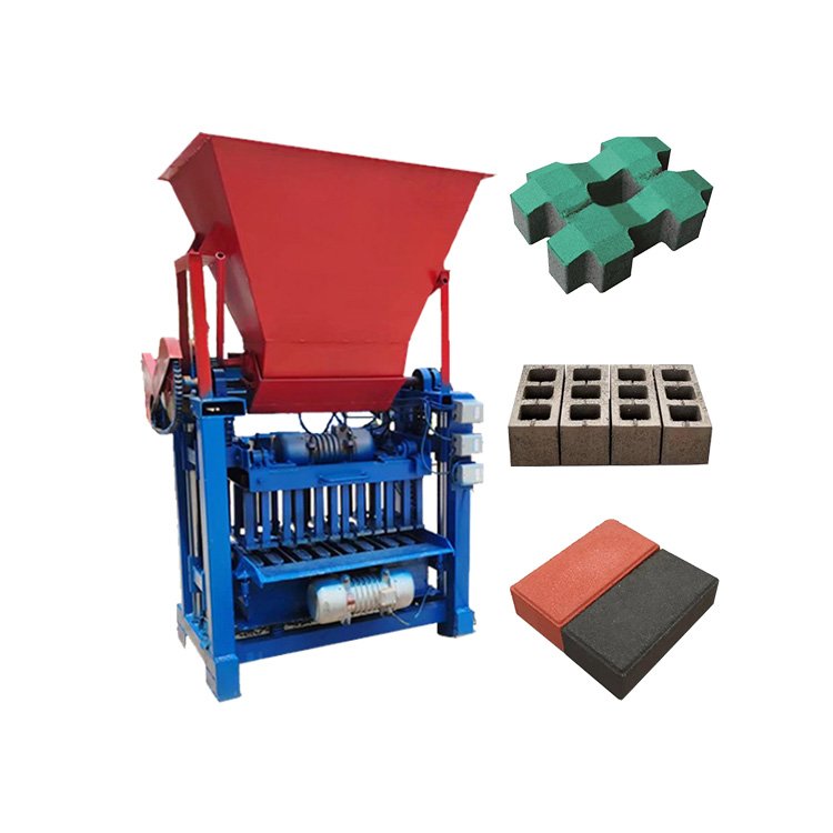 Mini 4-35 brick making machinery concrete brick machine making automatic