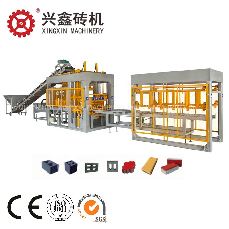 prix moins cher au Pakistan QT8-15 machine de fabrication de parpaing automatique
