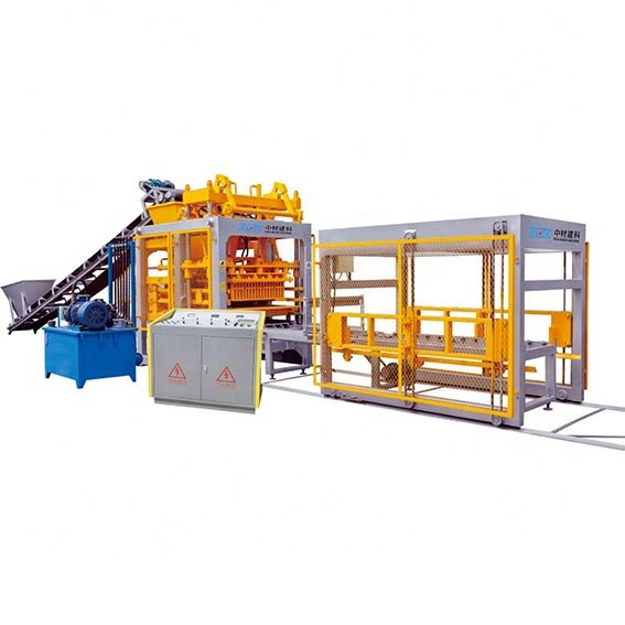 ZCJK ZC1200 high quality fully automatic hydraulic pressure mixer brick machine fly ash bricks making machine automatic