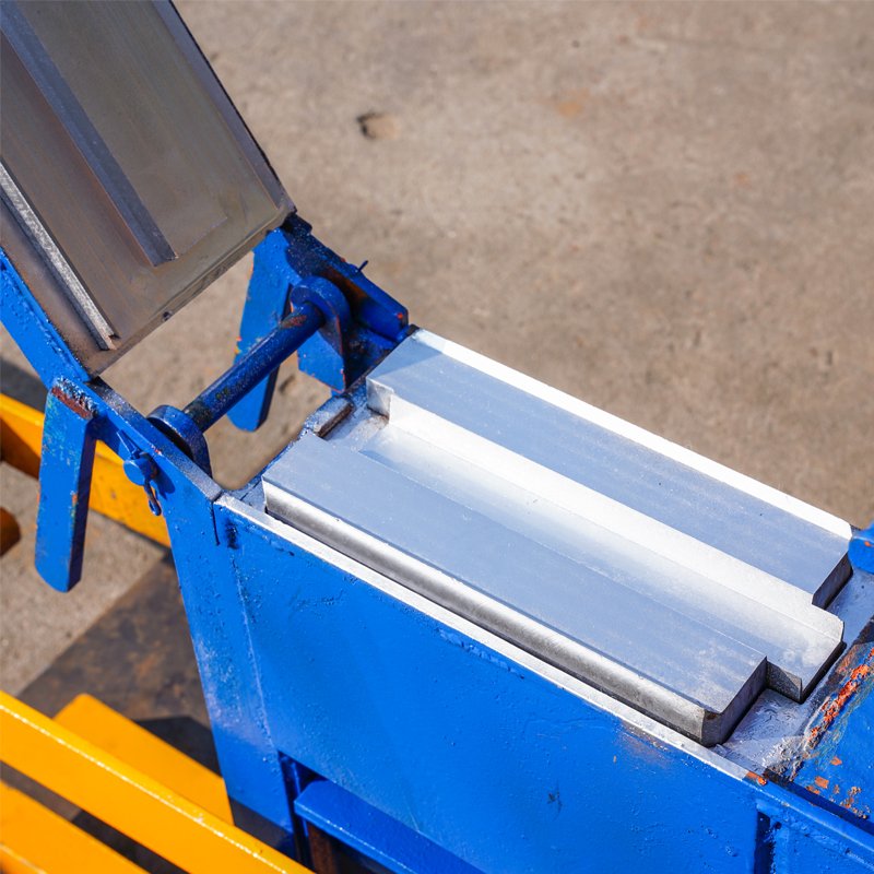 manual clay interlocking brick making machine hand press clay block making machine QMR2-40 for small business