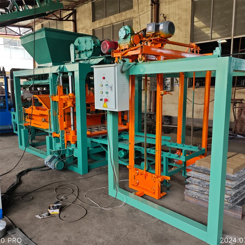 QTJ4-25A brick press concrete block concrete block making machine brick making machinery