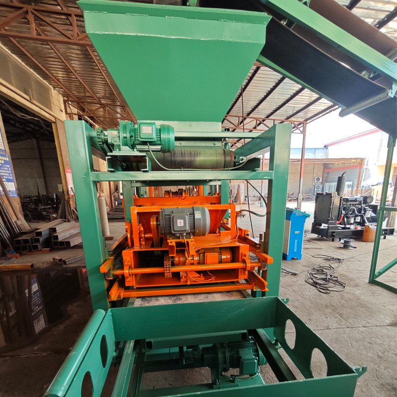 QTJ4-25A brick press concrete block concrete block making machine brick making machinery