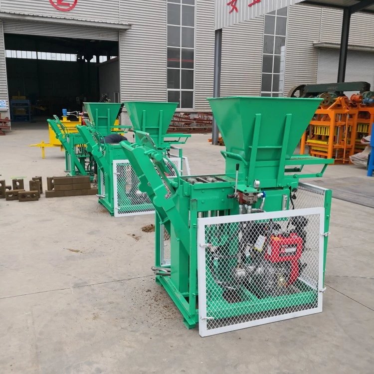 ECO2-25 Hydraform Clay Soil Mud Interlocking Brick Making Machine in Kenya Africa