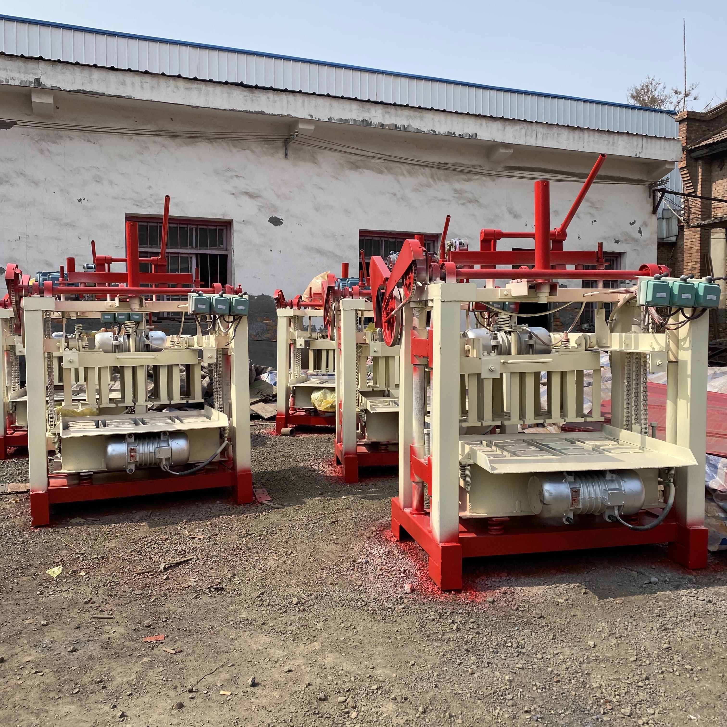 Brick Making Machine Parpaing Brick Making Machine Vibrated Brick Making Machine