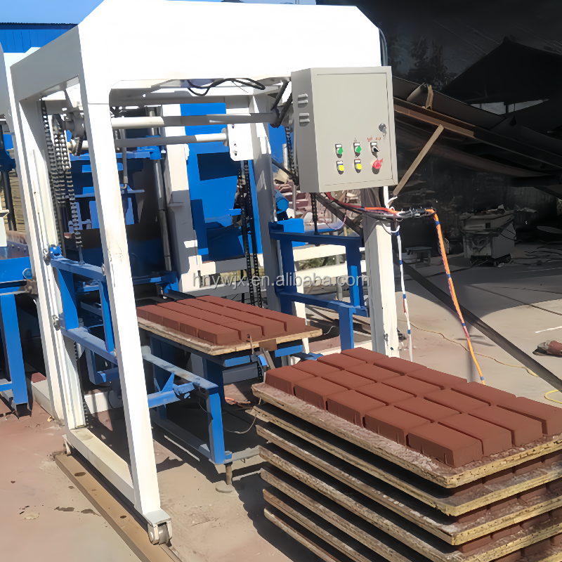 YW5-15 south africa brick machine making full automatic complete solutio concrete hollow cement brick making machine