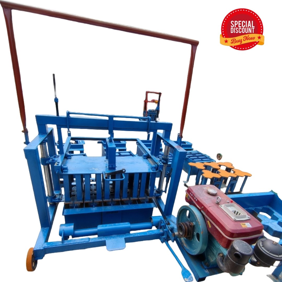 Wholesale Mobile Cement Concrete Brick Making Machinery Powered by Diesel Engine High-Quality Construction Equipment