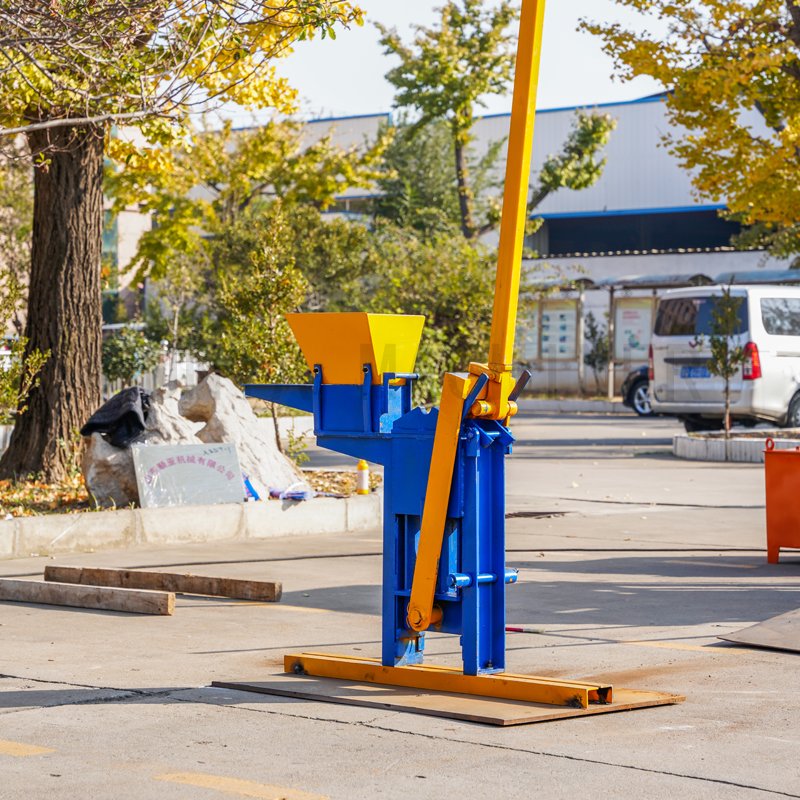 easy to operate paver brick forming machine Clay Soil Interlocking Brick Making Machine by Hand