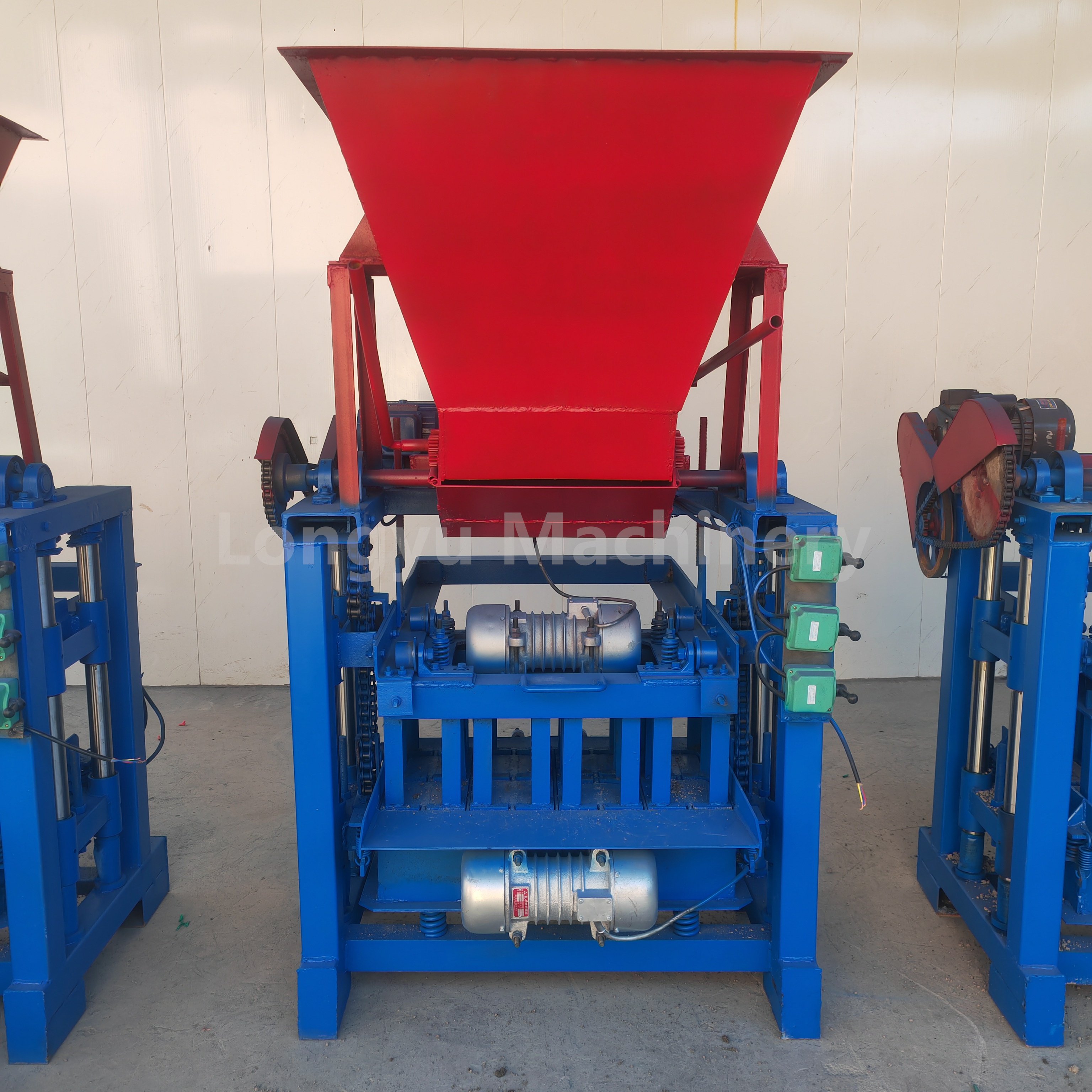 4-35 Semi-automatic Concrete Brick Making Machine Brick Cutting Machine Brick Production Line For Sale