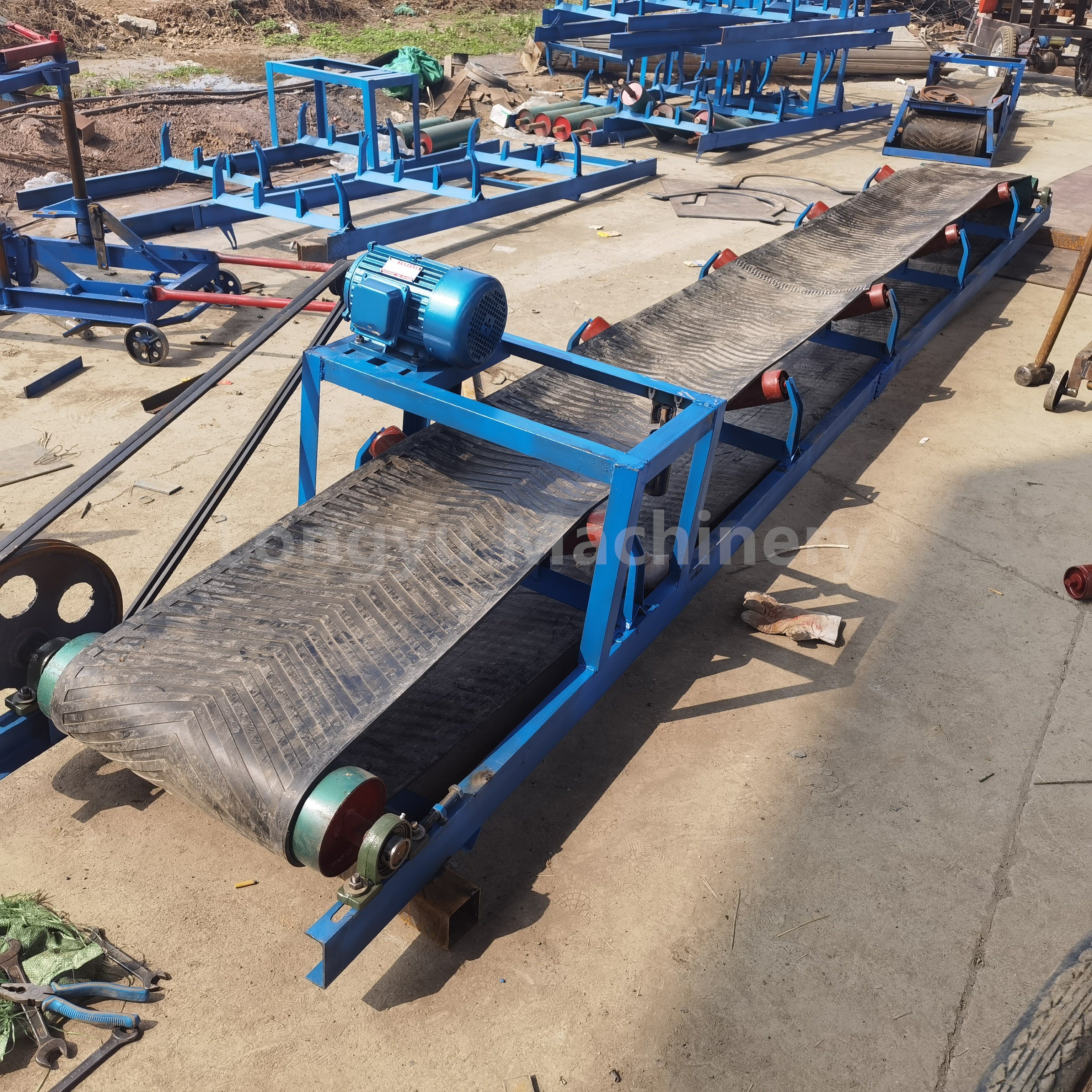 4-35 Semi-automatic Concrete Brick Making Machine Brick Cutting Machine Brick Production Line For Sale