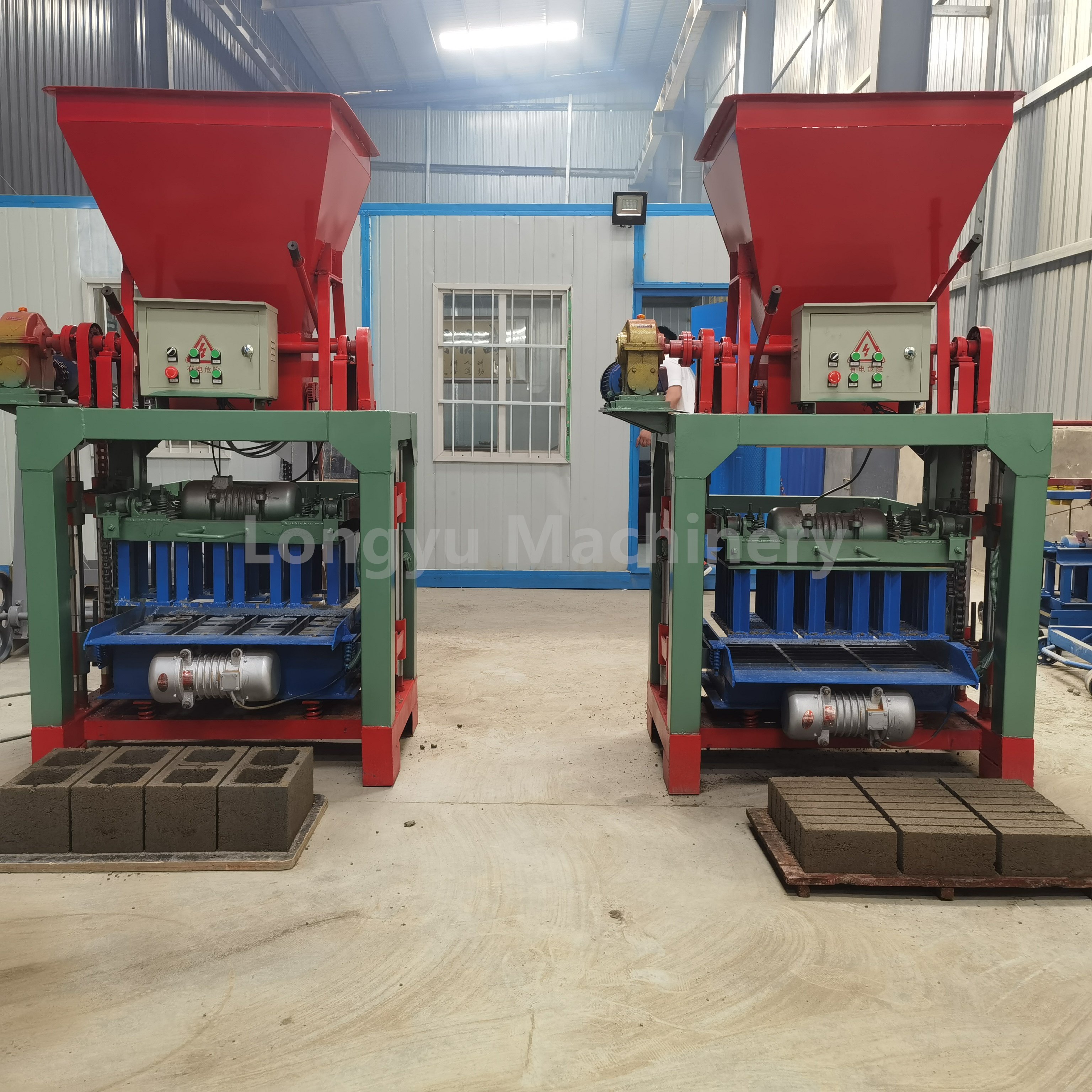 Concrete Brick Making Machinery/cement Paver Block Making Machine/hollow Brick Making Machine For Sale