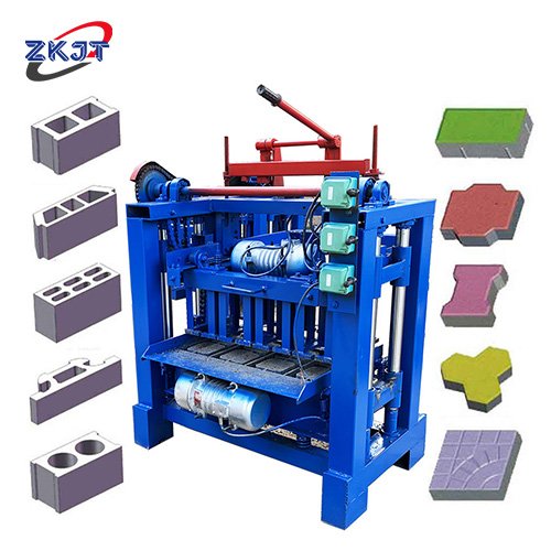 Semi Automatic Concrete Brick Making Machine Cement Brick Block Making Machine