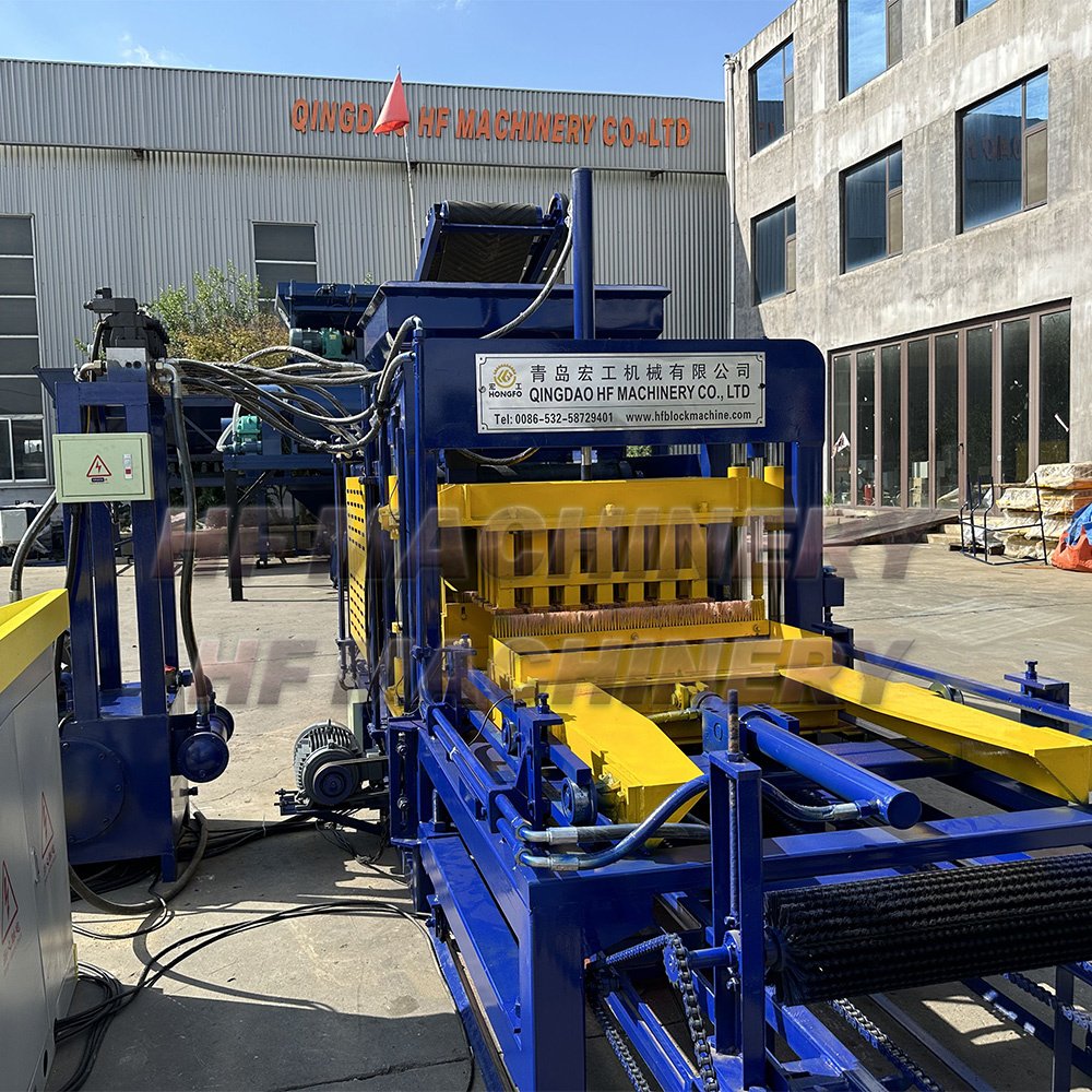 brick making machinery QT4-16 maquina para hacer ladrillo de cenemento