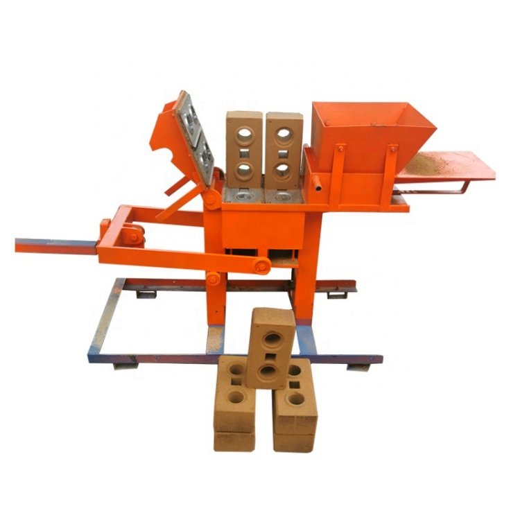 Earthen clay interlocking brick making machine hydraulic press clay brick making machine and clay brick making machine