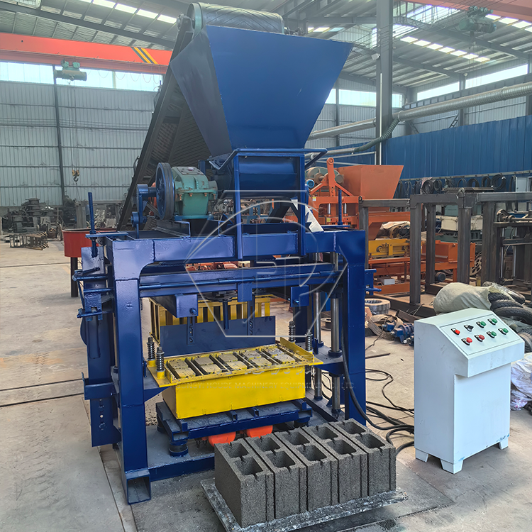 QMJ4-35C Automatic Ceramic Brick Making Machine Cost Effective Engine Motor Core Efficient Cement Fly Ash Bricks Production Line