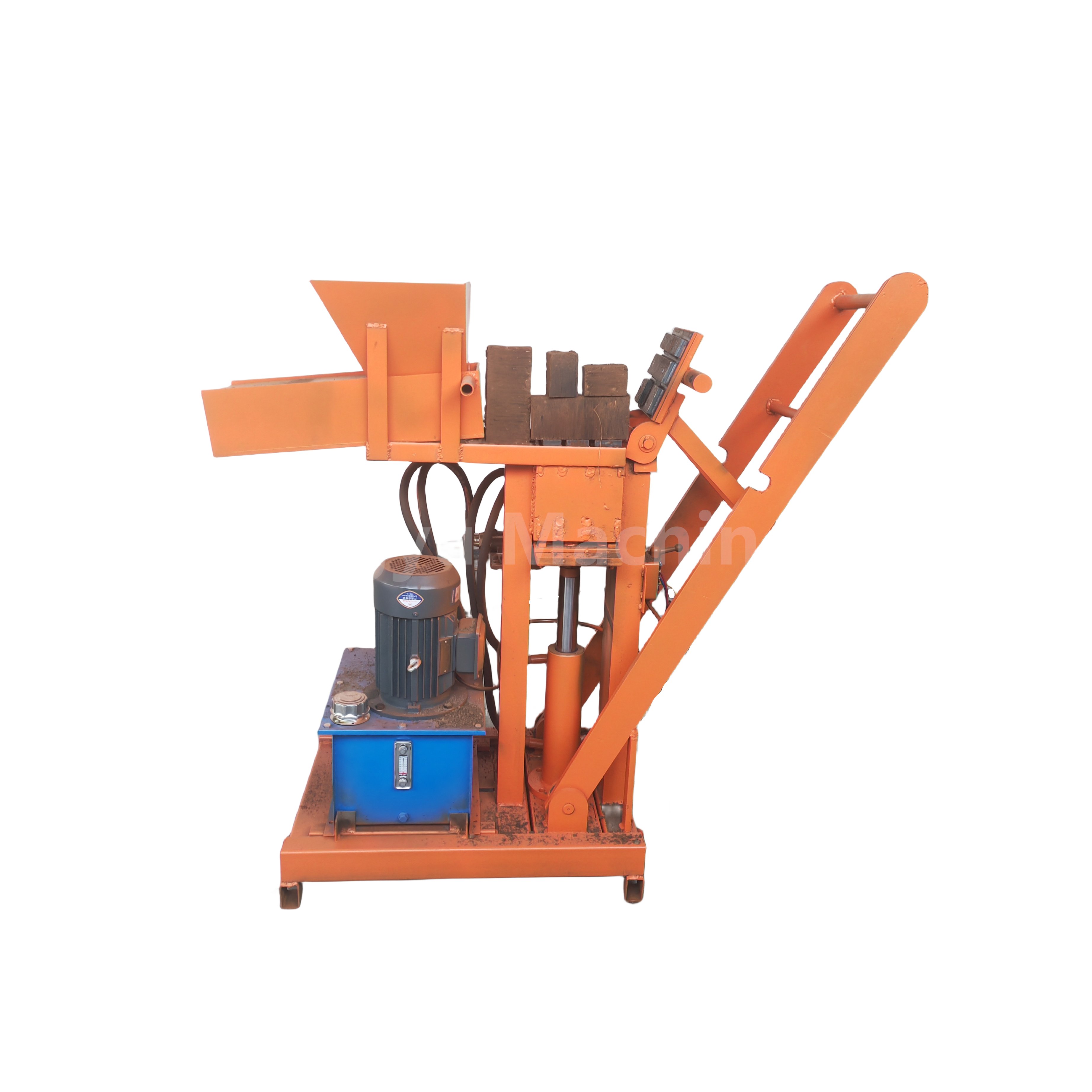 Best price hydraulic interlock brick mold interlocking block paver soil clay interlocking brick making machine