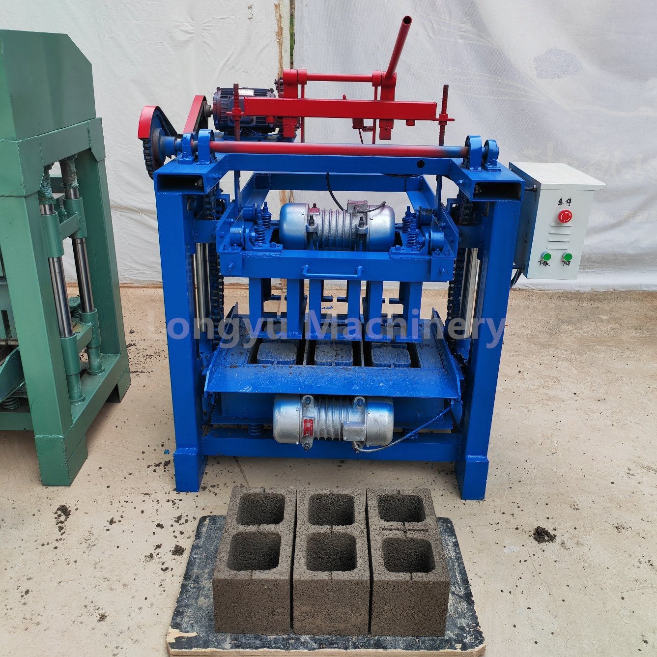 paving concrete block machine automatic brick making machinery concrete block machine