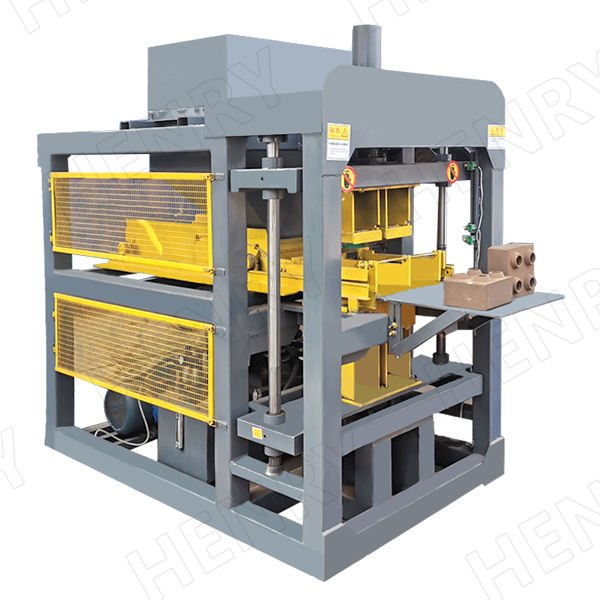 Hr2-10 Automatic Soil Interlocking Brick Machine Clay Brick Making Machine automatic compressed earth block machine