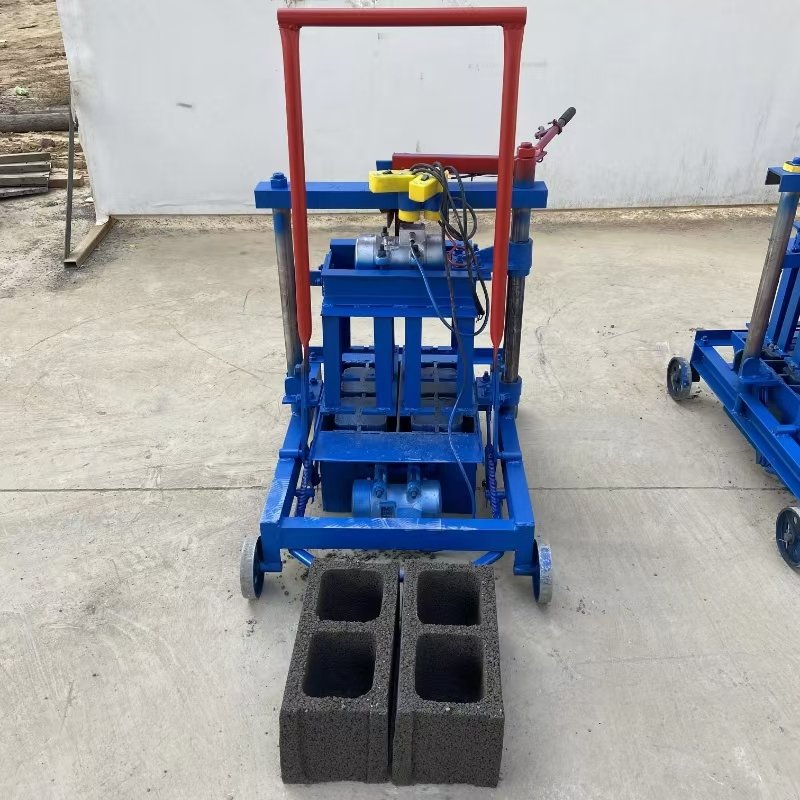 High Efficiency Small Manual Vibrating Compaction Clay Block Brick Making Machinery