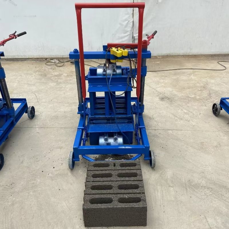High Efficiency Small Manual Vibrating Compaction Clay Block Brick Making Machinery