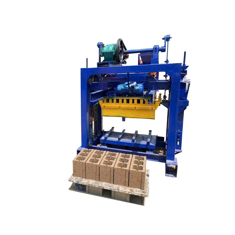 Kaidong QT4-40 block and paver making machine brick making machine concrete block interlocking brick machine