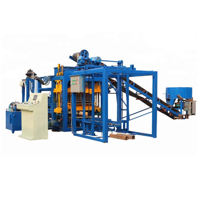 QT4-15 full Automatic hollow concrete interlock cement block machine brick making machinery online jobs work from home