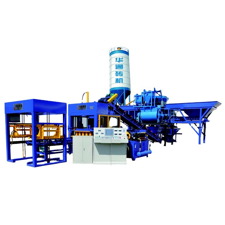 QT10-15 Full Automatic Hydraulic Cement Brick Making Machine