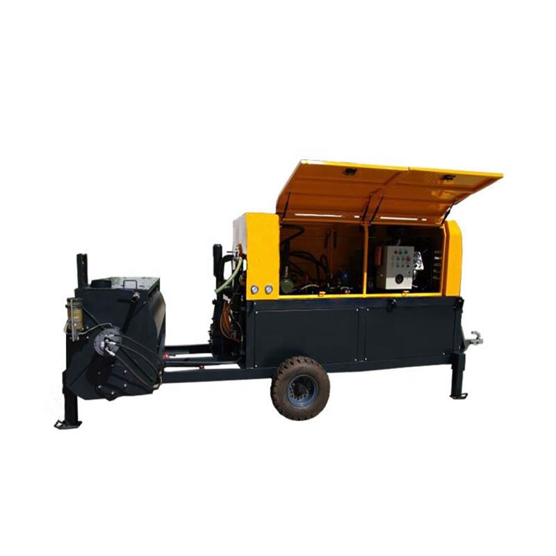 GF20D diesel clc foam concrete brick making cellular concrete foam mixer block machine clc blocks