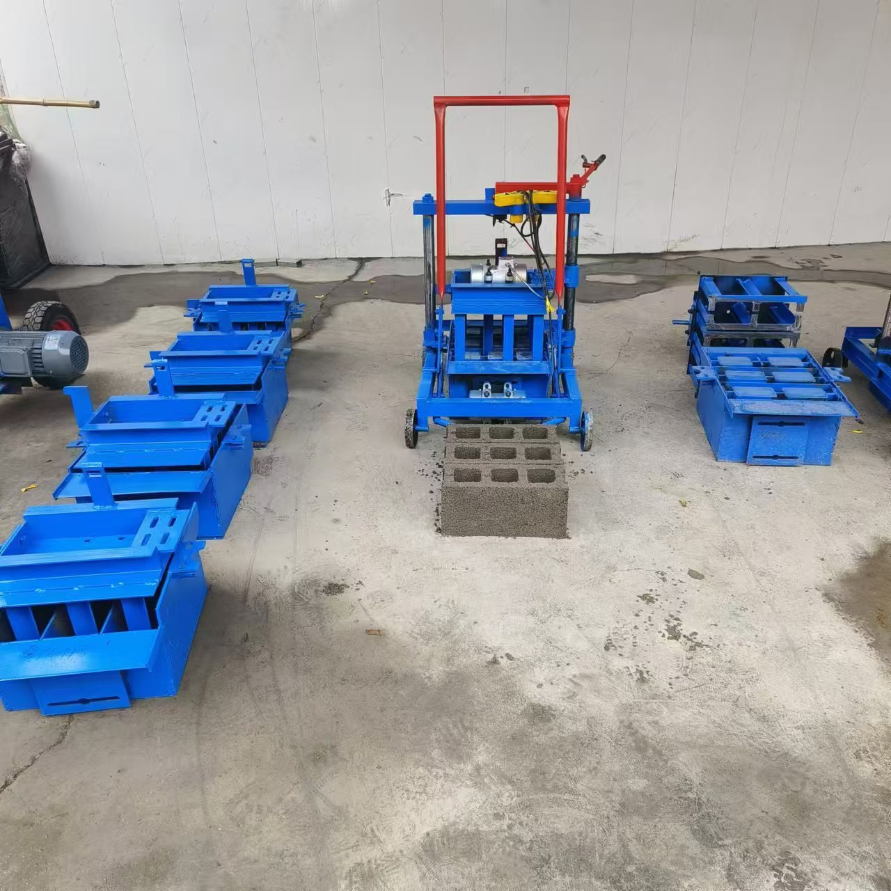 Brick Making Machinery Concrete Block Machine Making Clay Brick Brick Making Machinery