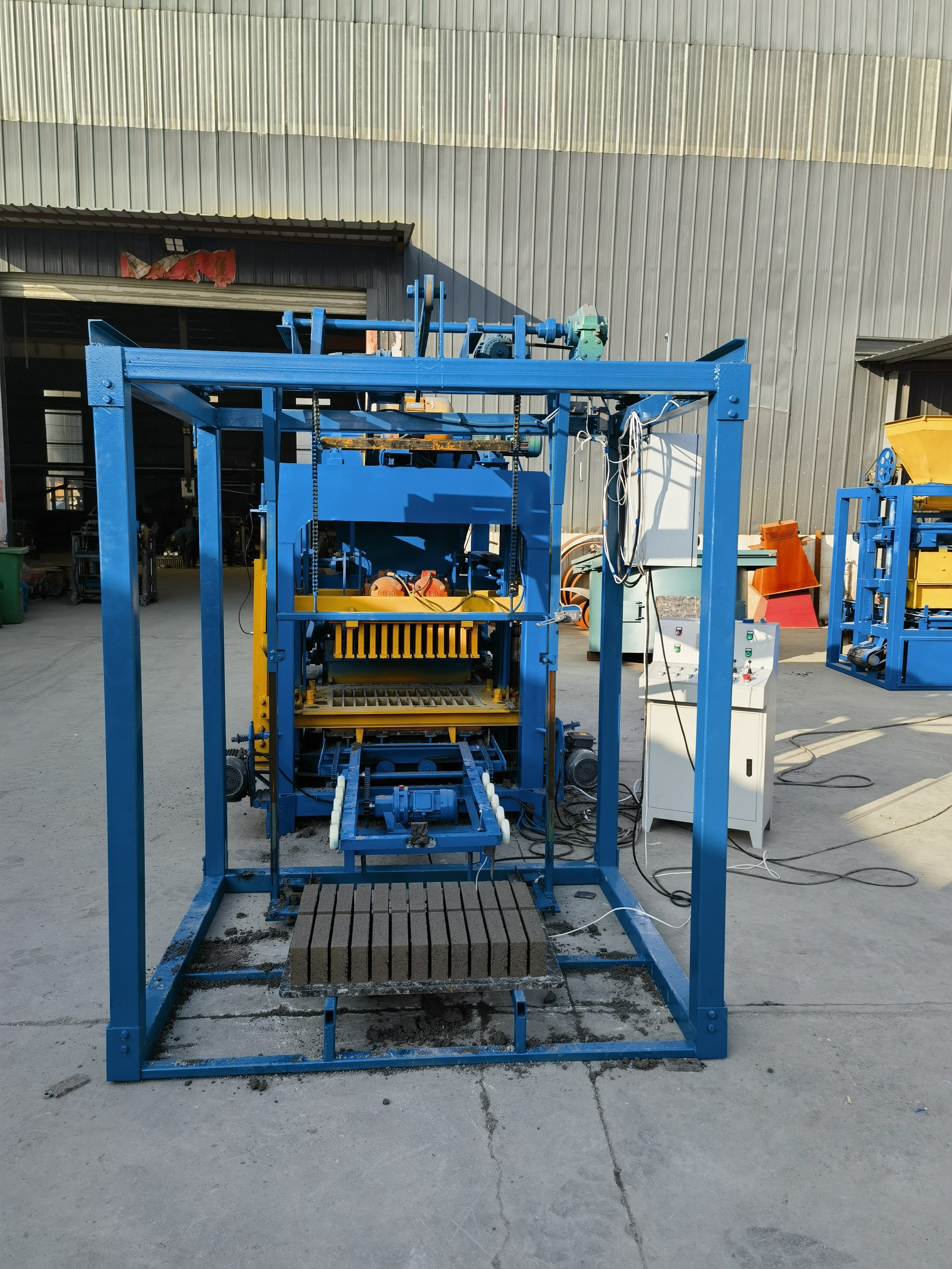 KX4-25 Automatic Brick Making Machine,Multifunctional block cement molding machine
