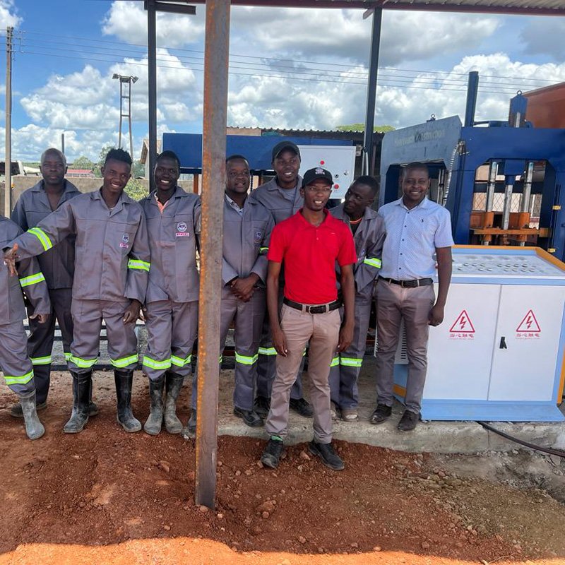 QT4-15 concrete block machine in jamaica for sale cement brick making machine