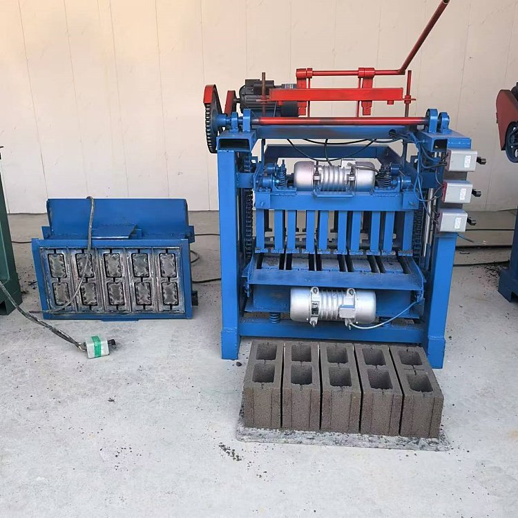 Building materials machinery 4-35 cement hollow brick machine adobe brick making machinery