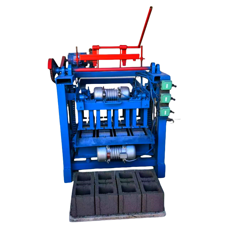 Building materials machinery 4-35 cement hollow brick machine adobe brick making machinery