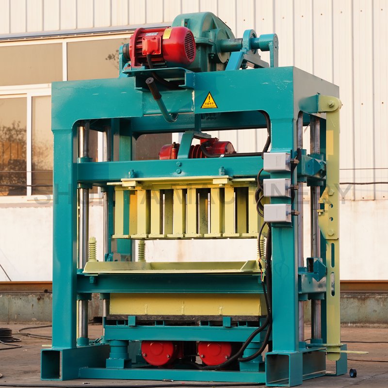brick making machinery concrete block machine QTJ4-40 fully automatic concrete block making machine