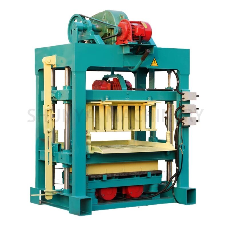 brick making machinery concrete block machine QTJ4-40 fully automatic concrete block making machine