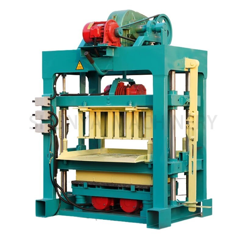 brick making machinery concrete block machine QTJ4-40 fully automatic concrete block making machine