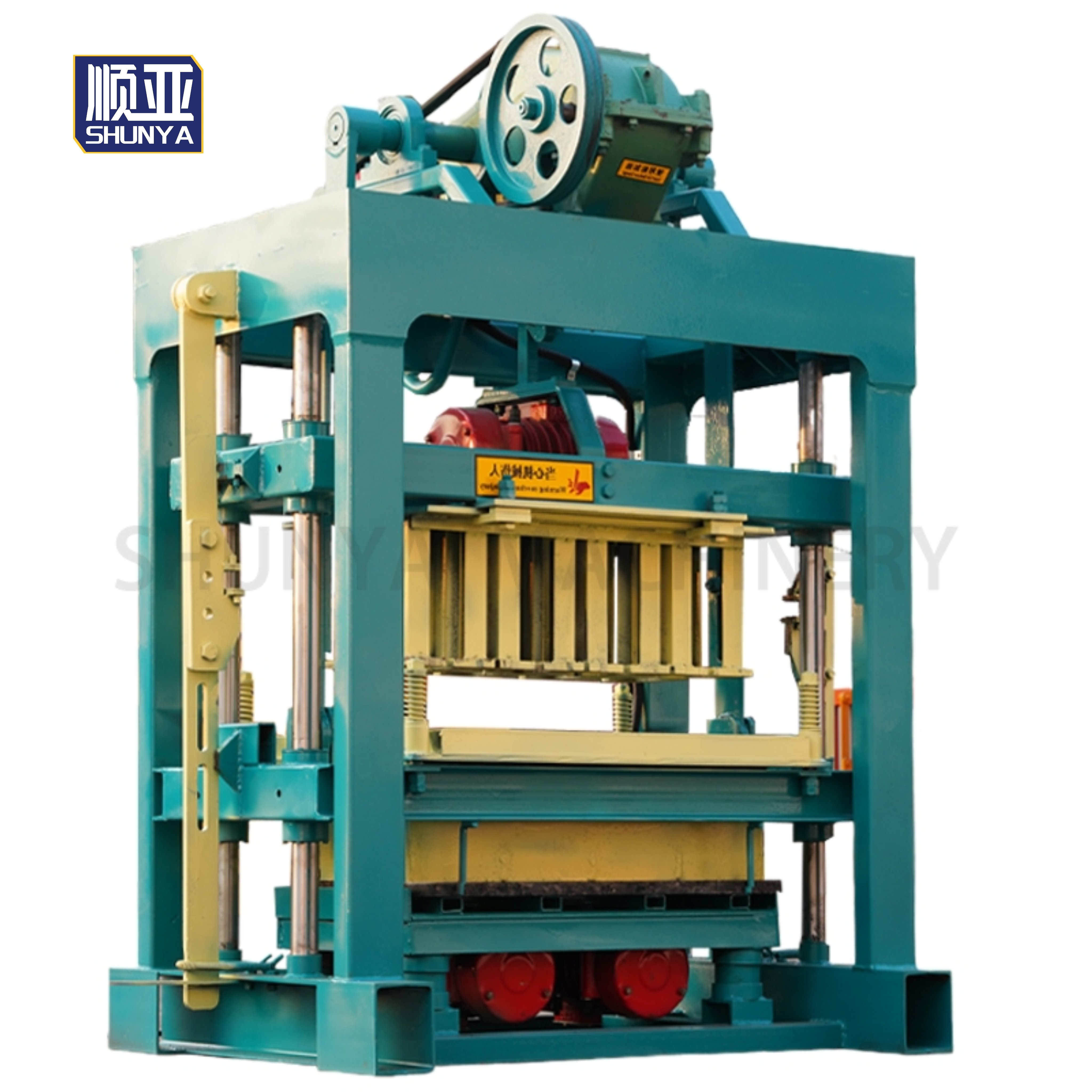 brick making machinery concrete block machine QTJ4-40 fully automatic concrete block making machine